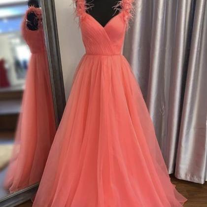Beautiful A Line Sweetheart Long Prom/evening..